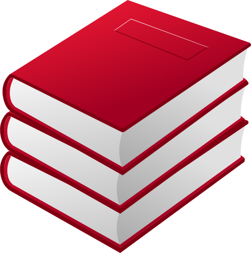 3 Red Books Clipart Royalty Free Public Domain Clipart