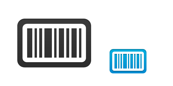 Barcode Icon, PSD & PNG | PSD Icons