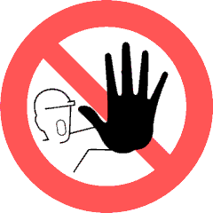 Just Say No Sign - ClipArt Best