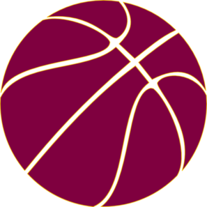Gold Outline Basketball clip art - vector clip art online, royalty ...