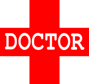 Doctor Logo Red Yellow clip art - vector clip art online, royalty ...