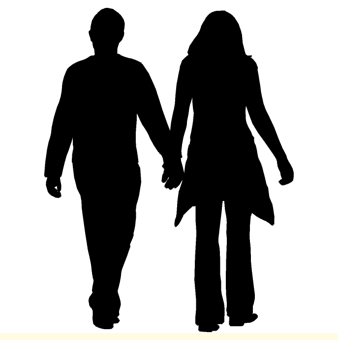 clipart man and woman holding hands - photo #8