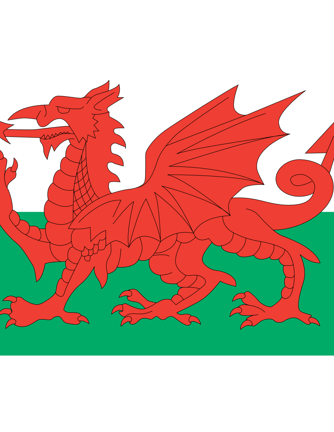 clipart welsh flag - photo #38