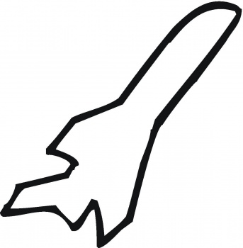 Outline Aeroplane - ClipArt Best