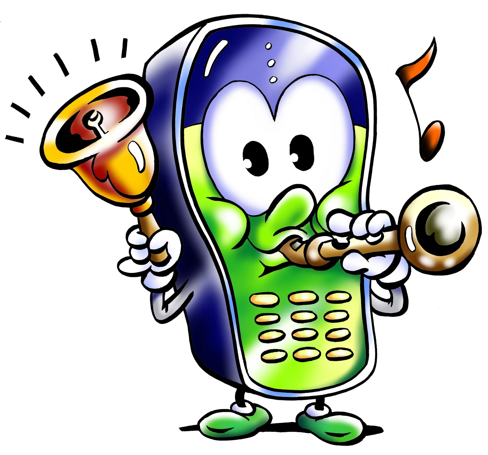 clipart cell phone use - photo #33