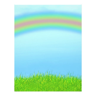 Rainbow Background Flyers & Programs | Zazzle