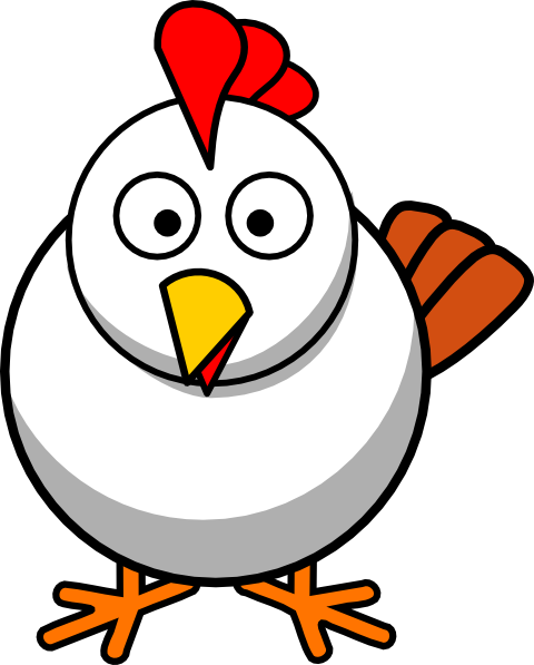 Cartoon chicken pictures clip art
