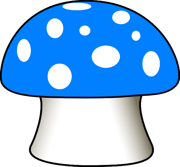 Cute mushroom clipart