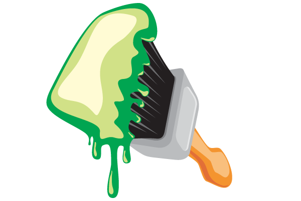 Free Vector Paint Brush Icon | Download Free Vector Art | Free-Vectors