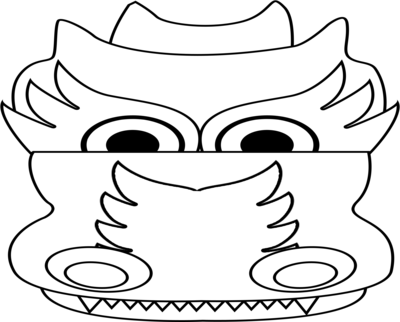 Chinese Dragon Head Coloring, dragon head coloring page ...