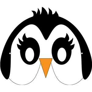 Silhouette Design Store - View Design #31955: penguin mask