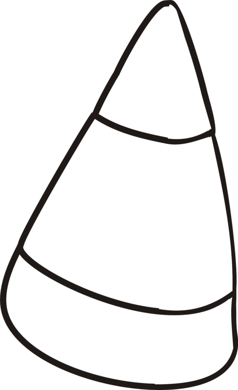 Candy Corn Coloring Sheet - Pipress.net