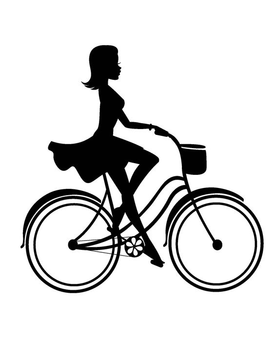 Fahrradmode, BikermÃ¤dchen and Girls