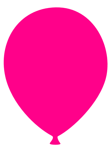 Pink Balloon Clipart