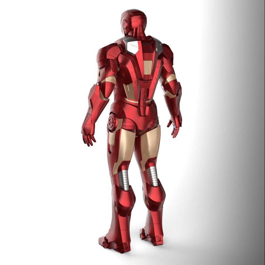 3D Printable Suit: Mark VII Armor (Model: MK 7) from Iron Man 3 ...