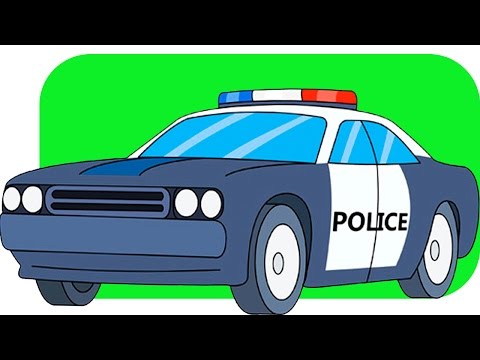 Police Car Compilation - 60 mins video for kids. Police Cars ...