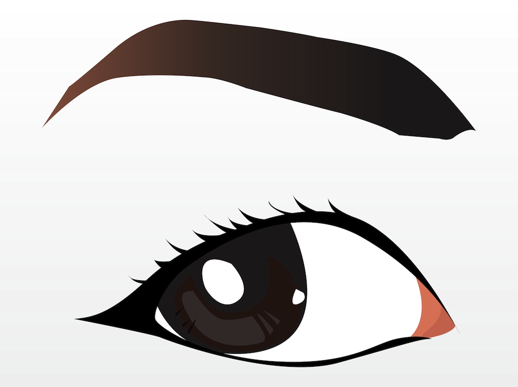 Clip Art Eyes And Eyebrows Clipart
