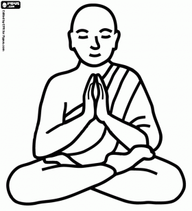 Buddha Outline Sketches - ClipArt Best