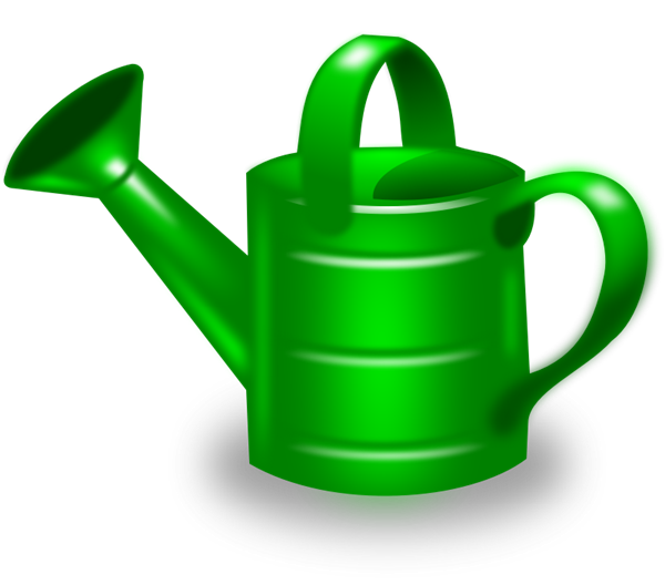 Watering Can Cartoon