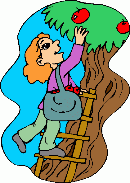 Free Apple Picking Clipart