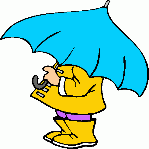 April umbrella clipart