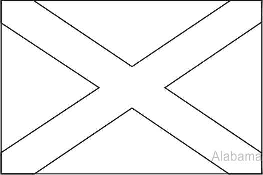 Us State Flag Coloring Pages - Keanuville.com