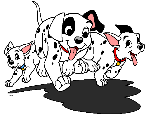 Dalmatian Puppies Clipart page 3 from Disney's 101 Dalmatians ...