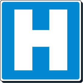 Hospital Symbol Sign