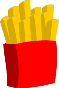 French Fries clip art - vector clip art online, royalty free ...
