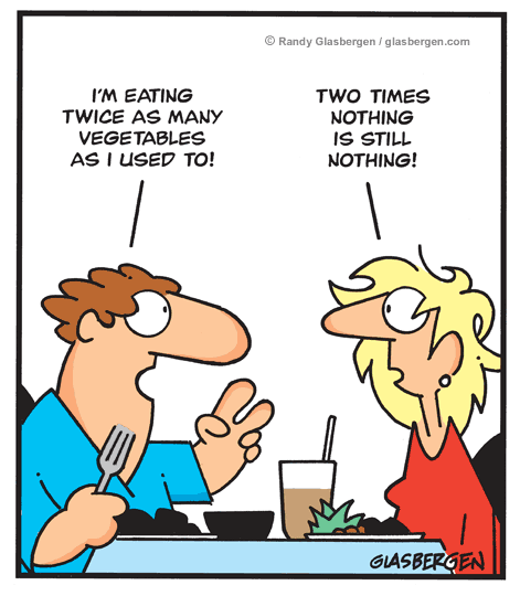 nutrition | Randy Glasbergen - Today's Cartoon