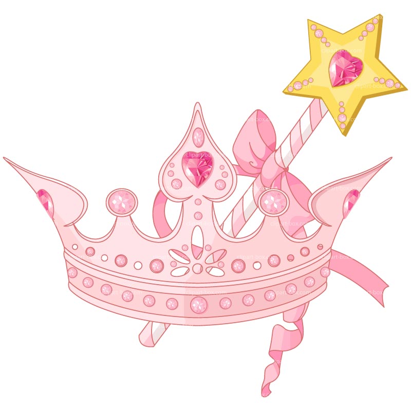 pink crown clip art free - photo #18