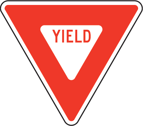 Yield Sign by SafetySign.com - X4540