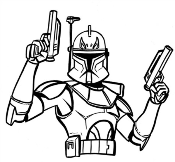 Star Wars : Star Wars Stormtrooper Clone Wars Coloring Pages, Star ...