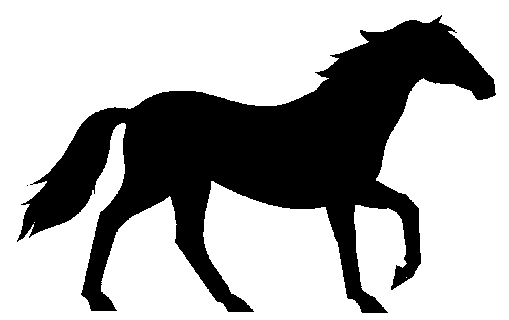 horse clip art free silhouette - photo #2