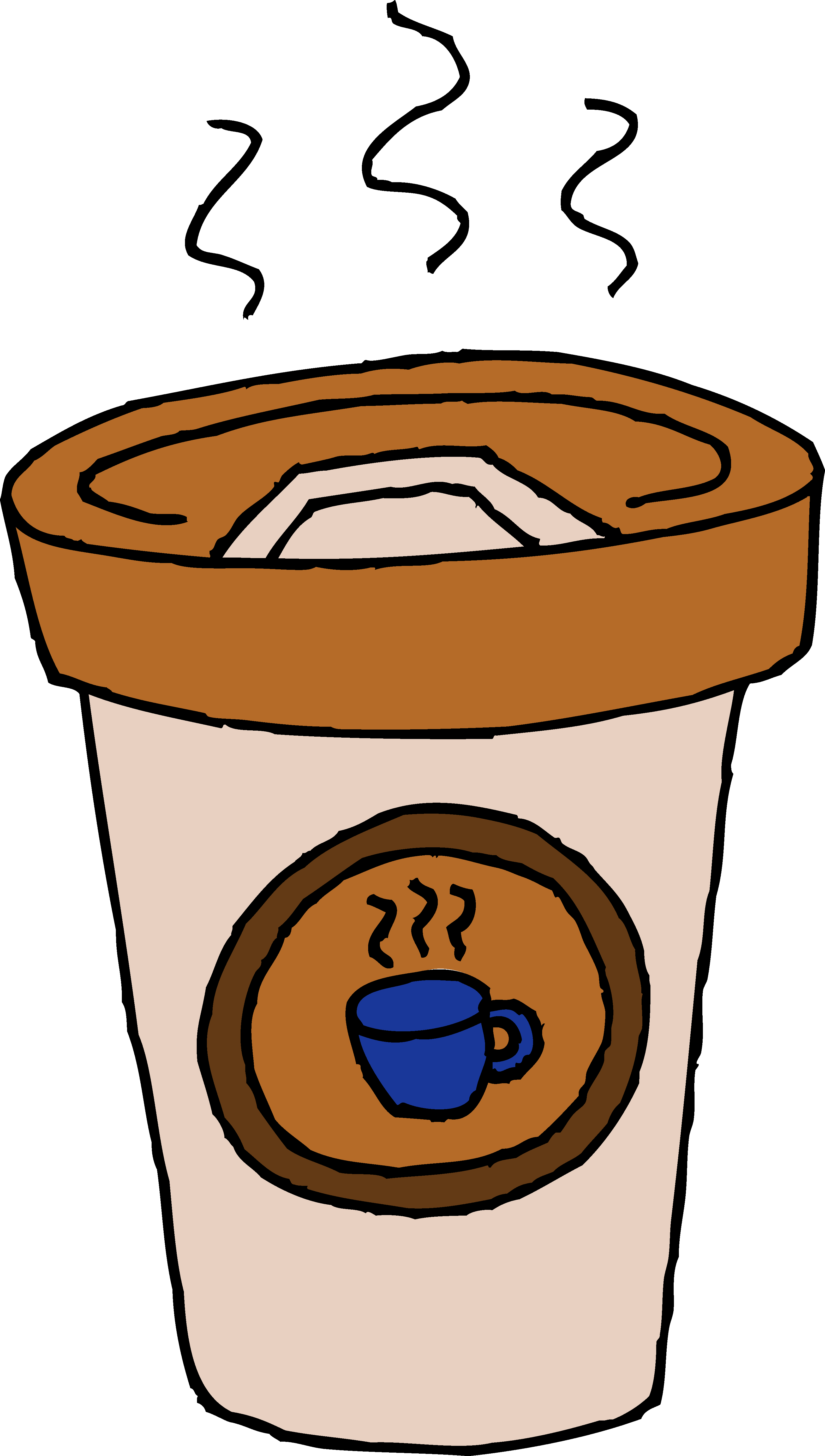 Paper Coffee Cup Clipart - Free Clipart Images