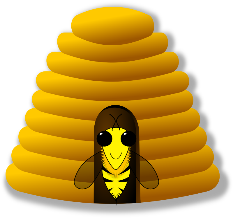 beehive clipart free