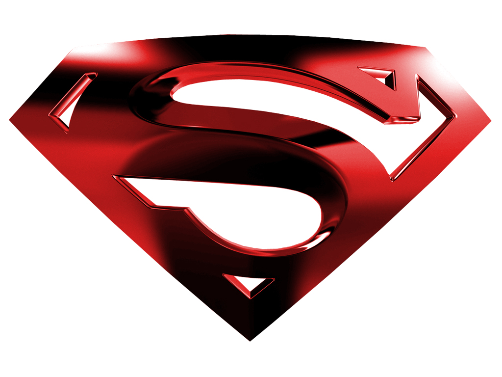 Superman Logo 2013 Black And White - Viewing Gallery