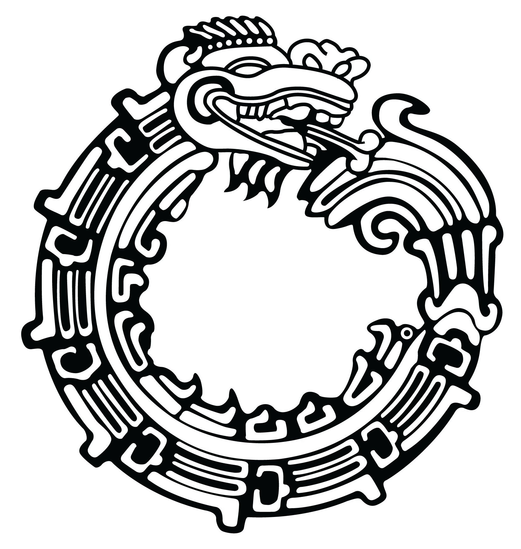 Aztec Tribal Tattoo Designs ClipArt Best