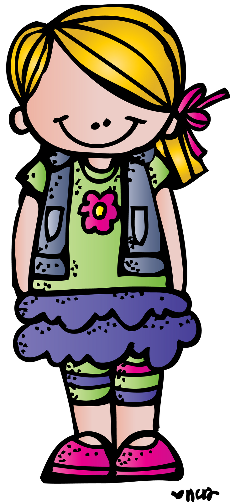 free thistle girl clipart - photo #16