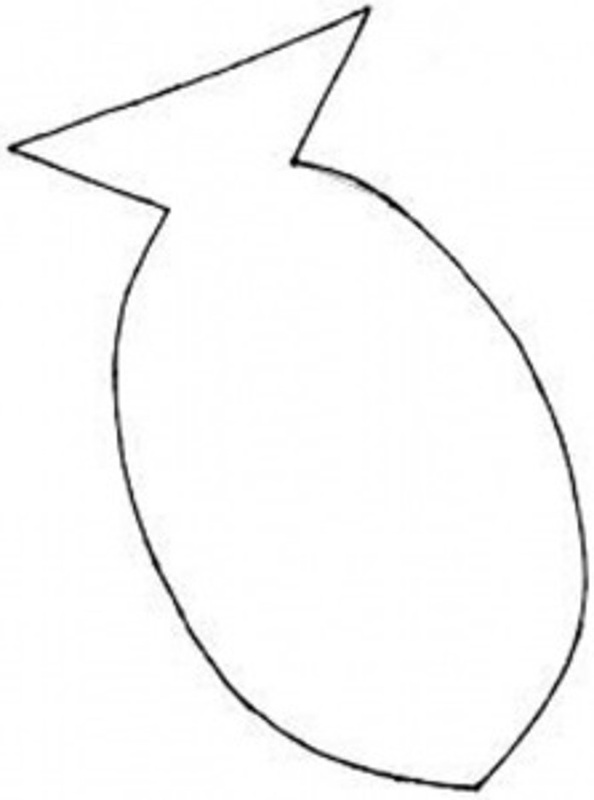 clip art fish shape - photo #31