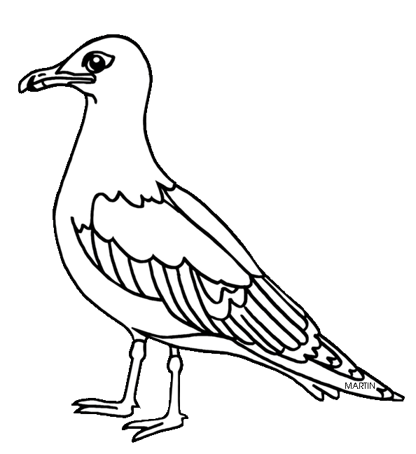 Seagull clipart cliparts of seagull free download wmf image #30029