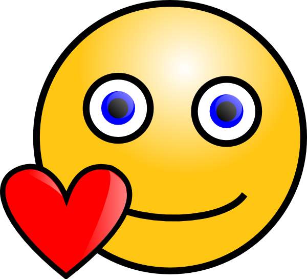 Happy face smiley face emotions clip art cute flower smiley simple ...