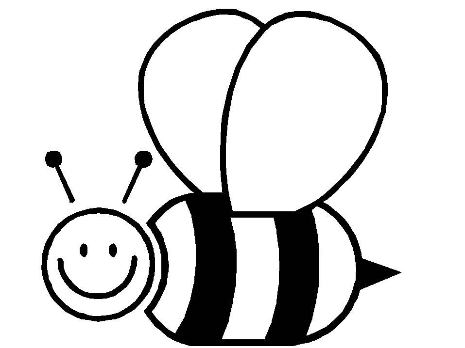 Honey Bee Colouring Pages - ClipArt Best