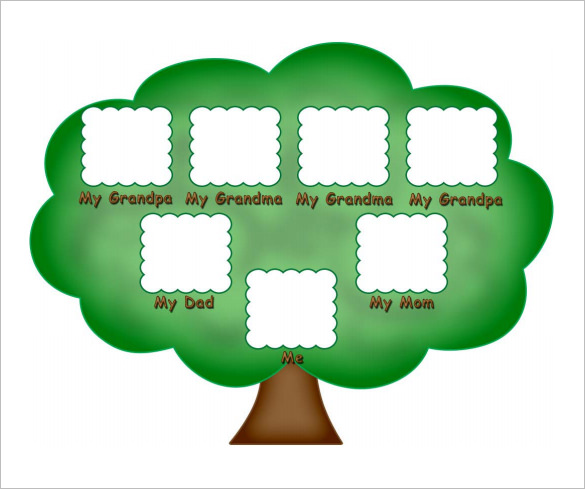Kids Family Tree Template – 10+ Free Sample, Example, Format ... - ClipArt  Best - ClipArt Best