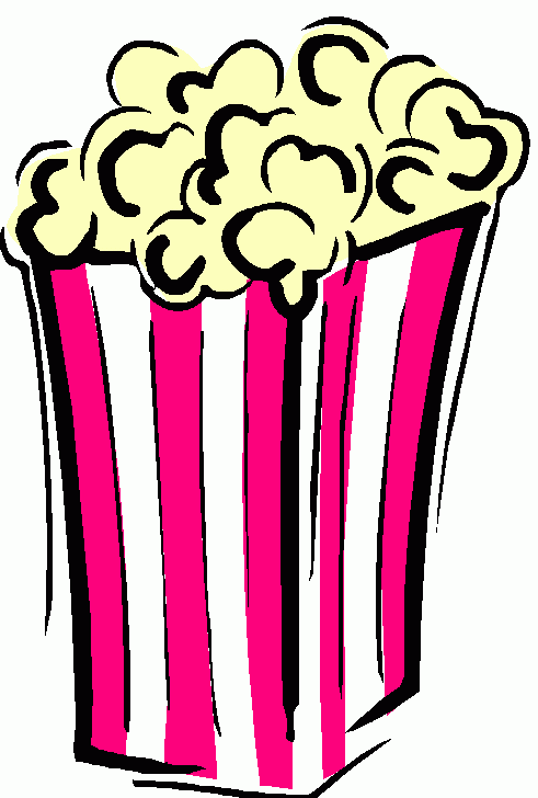 Microwave Popcorn Cartoon Clipart
