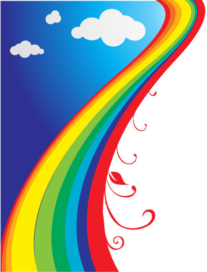 Pics Of Cartoon Rainbows