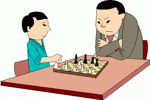 Play Chess Clipart_Play Chess Cartoon_Play Chinese Chess
