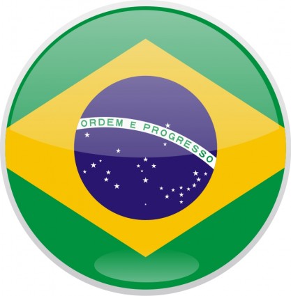 Flag of Brazil Free vector in Open office drawing svg ( .svg ...