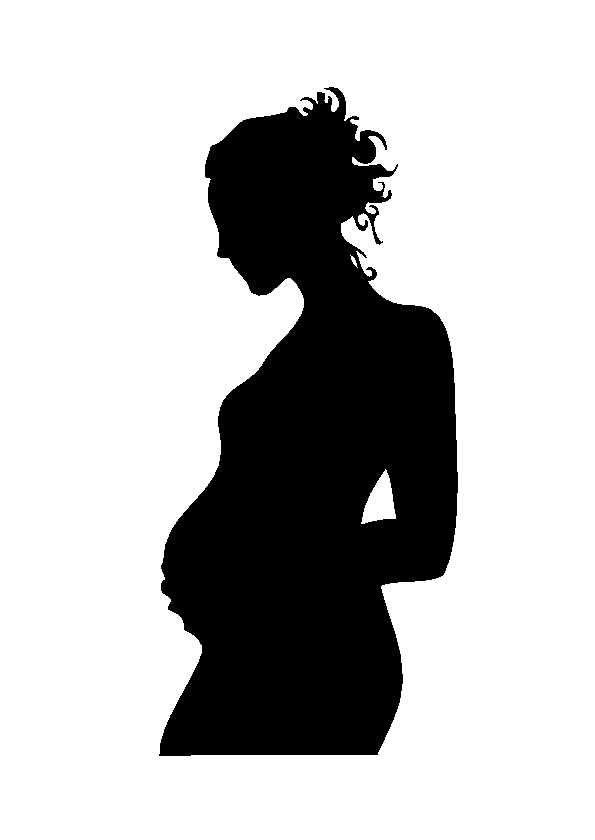 Pregnant Woman Silhouette Clip Art Free - ClipArt Best