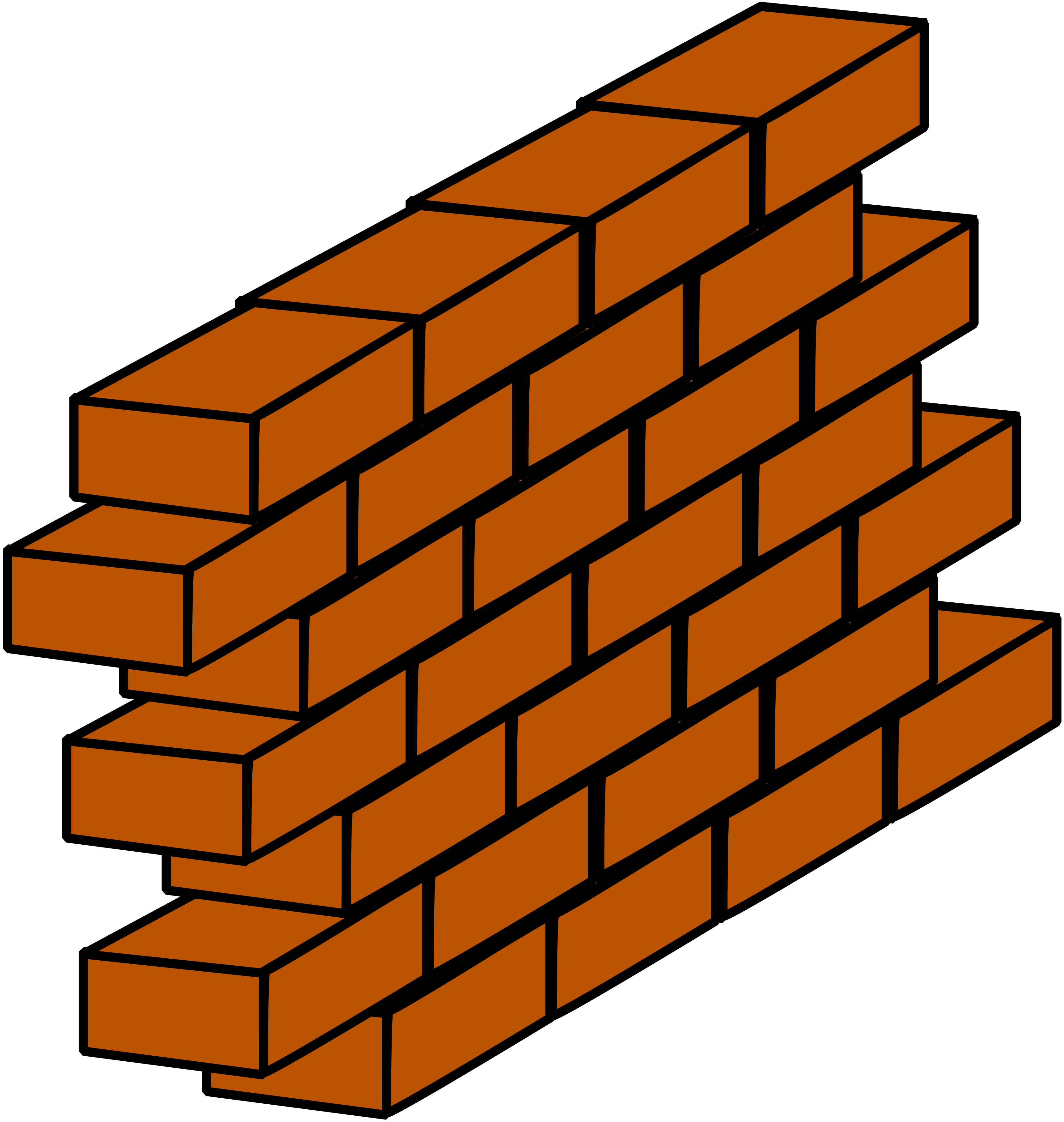 Brick Wall Clipart